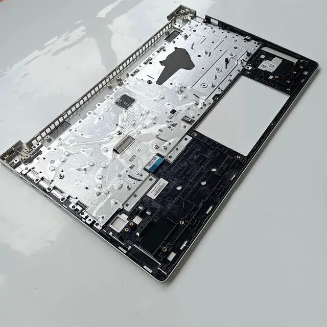 Alt view image 6 of 7 - Replacement Laptop Upper Case Palmrest Backlit Keyboard Assembly Part for HP ProBook 450 G8 455 G8 M21742-001 Silver