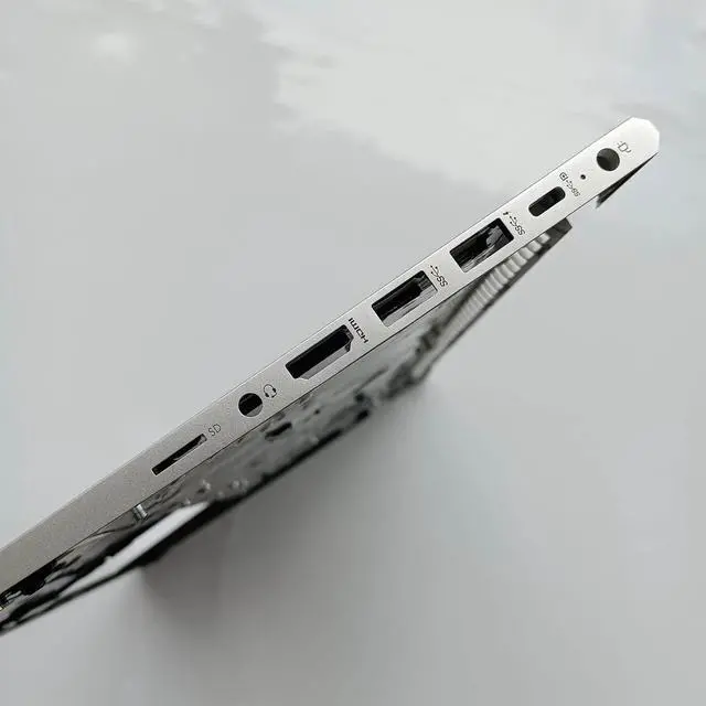 Alt view image 7 of 7 - Replacement Laptop Upper Case Palmrest Backlit Keyboard Assembly Part for HP ProBook 450 G8 455 G8 M21742-001 Silver