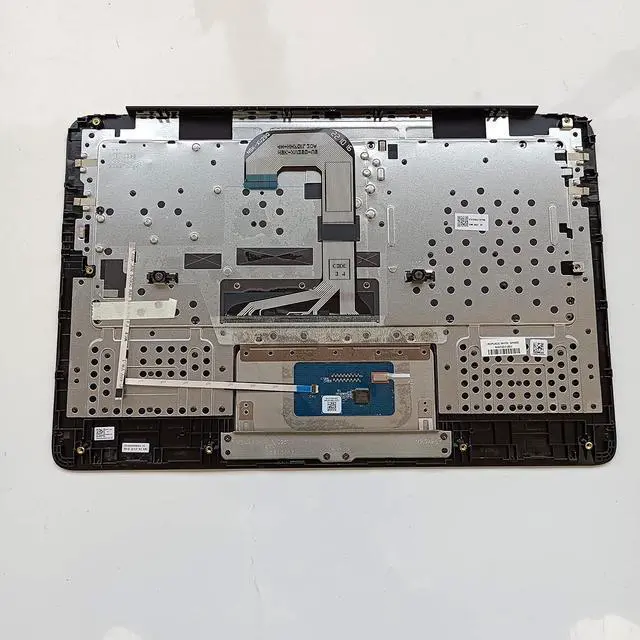 Alt view image 6 of 7 - Replacement Laptop Upper Case Palmrest Non-Keyboard Touchpad Assembly Part for HP Chromebook 14 G7 CB E 14 G7 M47207-001 Black