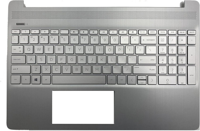 thumbnail image 2 of HP Laptop Palmrest Assembly With Backlit Keyboard & Touchpad For 15-dw 15s-du | L52022-001 2 of 2