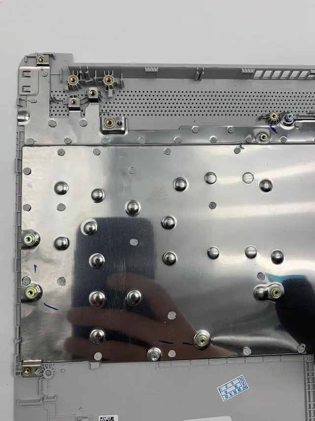 Alt view image 5 of 7 - Replacement for HP 15T-DY 15Z-EF 15-DY 17-CA1022CY 15-EF 15S-EQ 15S-FQ 15S-FR Laptop Upper Case Palmrest Non-Backlit Keyboard Touchpad Assembly Part No Finger Print Reader M17184-001