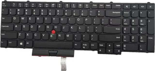 Main image of Genuine Laptop Replacement Keyboard for Lenovo ThinkPad P51 P71 Non-backit Keyboard 01ER951 01HW241