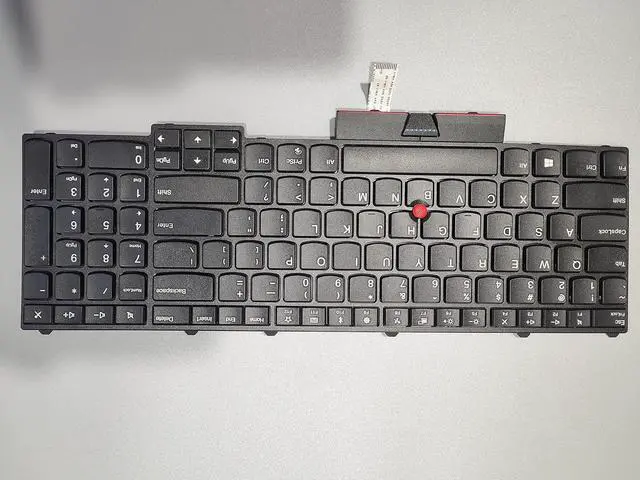 Alt view image 3 of 7 - Genuine Laptop Replacement Keyboard for Lenovo ThinkPad P51 P71 Non-backit Keyboard 01ER951 01HW241