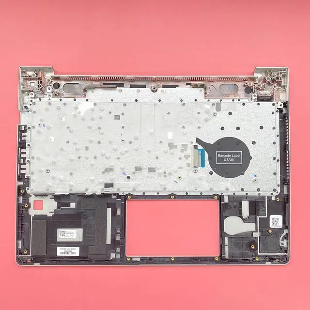 Alt view image 4 of 7 - Replacement Laptop Upper Case Palmrest Non-Backlit Keyboard Assembly Part for HP ProBook 440 G6 G7 PB 445R G6 K12 PB 445 G6 L44589-001 L65225-001 Sliver