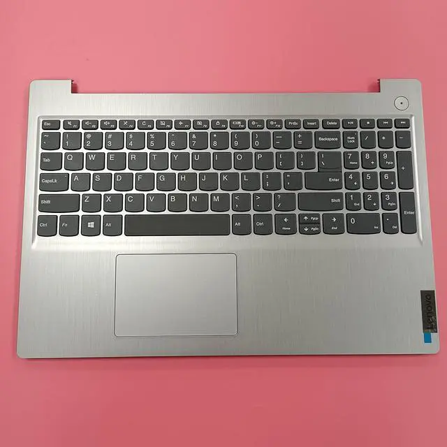 Alt view image 6 of 7 - Replacement Laptop Upper Case Palmrest Keyboard Touchpad Assembly Part for Lenovo IdeaPad 3 15IIL05 5ADA05 15IML05 5CB1D03689 Silver - OEM
