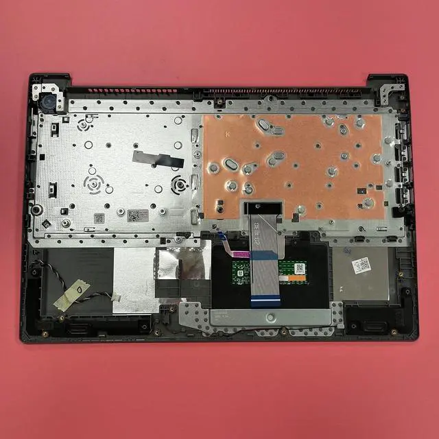 Alt view image 7 of 7 - Replacement Laptop Upper Case Palmrest Keyboard Touchpad Assembly Part for Lenovo IdeaPad 3 15IIL05 5ADA05 15IML05 5CB1D03689 Silver - OEM
