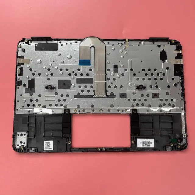 Alt view image 5 of 7 - Replacement Laptop Upper Case Palmrest Non-Backlit Keyboard with WFC Assembly Part for HP Chromebook X360 11 G3 EE CB x360 11 G3 L92215-001 Black