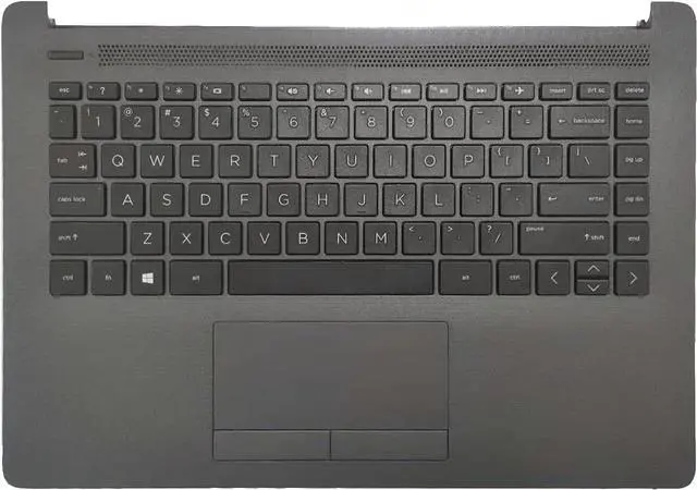 Main image of Replacement for HP Probook 240 G7 245 G7 Laptop Upper Case Palmrest Keyboard Touchpad Assembly Part 6070B1306305 L44060-001