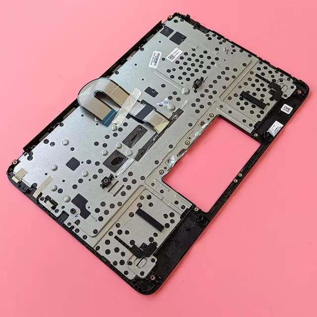 Alt view image 4 of 7 - Replacement Laptop Upper Case Palmrest Keyboard Assembly Part for HP Chromebook 11MK G9 EE M44258-001 Black - OEM