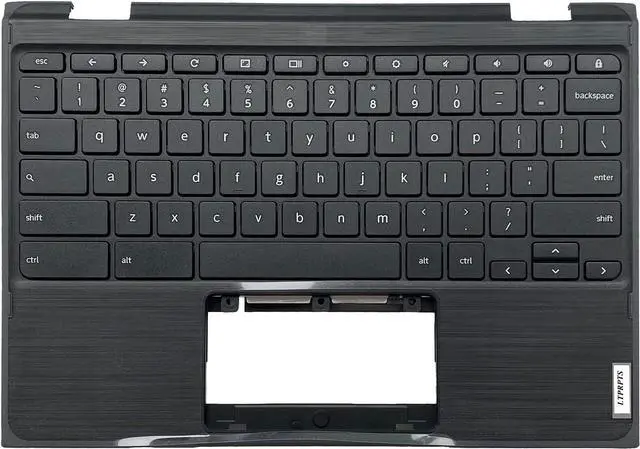 Main image of Replacement Laptop Upper Case Palmrest Non-Backlit Keyboard Assembly Part for Lenovo 300E Chromebook 2nd Gen AST 82CE 5CB0Z21541 Black - OEM