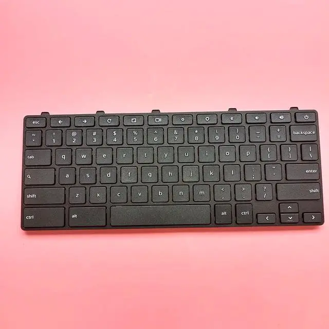 Alt view image 3 of 7 - Replacement Laptop Non-Backlit Keyboard for Dell Chromebook 11 3180 3189 05XVF4 0HNXPM 5XVF4 HNXPM US Frame - OEM