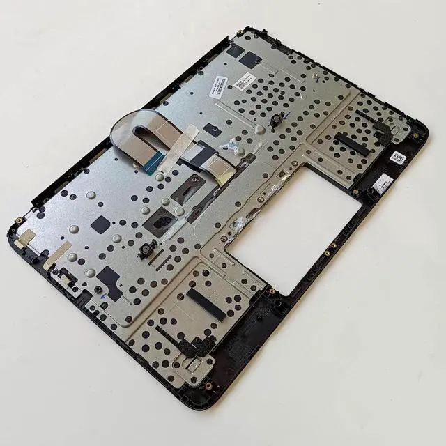 Alt view image 6 of 7 - Replacement Laptop Upper Case Palmrest Keyboard Assembly Part for HP Chromebook 11MK G9 EE M44258-001 Black - OEM