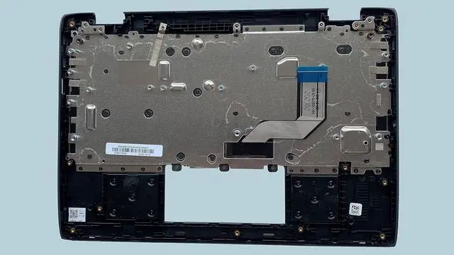Alt view image 4 of 6 - Replacement for Lenovo 100e Chromebook 2nd Gen 81MA Laptop Upper Case Palmrest Keyboard Assembly Part 5CB0T79741 Black - OEM