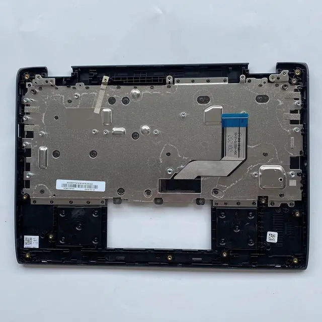 Alt view image 6 of 6 - Replacement for Lenovo 100e Chromebook 2nd Gen 81MA Laptop Upper Case Palmrest Keyboard Assembly Part 5CB0T79741 Black - OEM