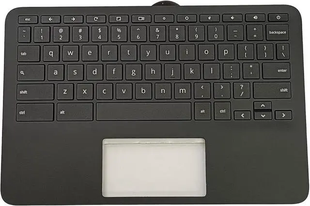 Main image of Replacement for HP Chromebook 11 G9 EE M47382-001 Laptop Upper Case Palmrest Keyboard Assembly Part Black - OEM