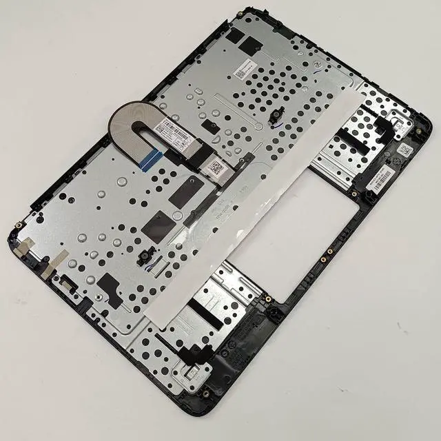 Alt view image 4 of 7 - Replacement for HP Chromebook 11 G9 EE M47382-001 Laptop Upper Case Palmrest Keyboard Assembly Part Black - OEM