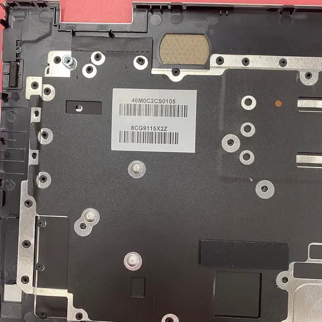 Alt view image 5 of 7 - Replacement Laptop Upper Case Palmrest Backlit Keyboard Assembly Part for HP Pavilion 14-BA 14T-BA 924115-001 Sliver - OEM