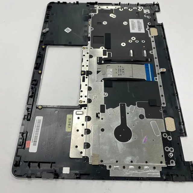 Alt view image 4 of 7 - Replacement Laptop Upper Case Palmrest Backlit Keyboard Assembly Part for HP Pavilion 14-BA 14T-BA 924115-001 Sliver - OEM