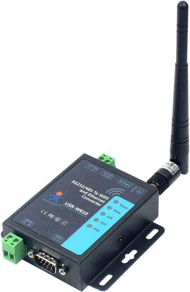 Alt view image 5 of 7 - Serial to WiFi Ethernet Wireless Converter RS232 RS485 Serial Server(USR-W610)