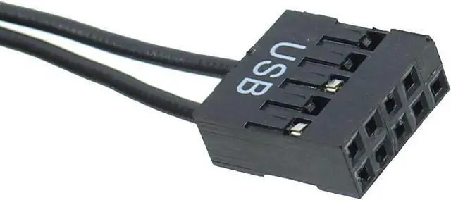 Alt view image 3 of 6 - 9 Pin USB Adapter to SATA SDD 2.5 Inch SDD Power Supply Cable for ITX Motherboard Main Board Notebook