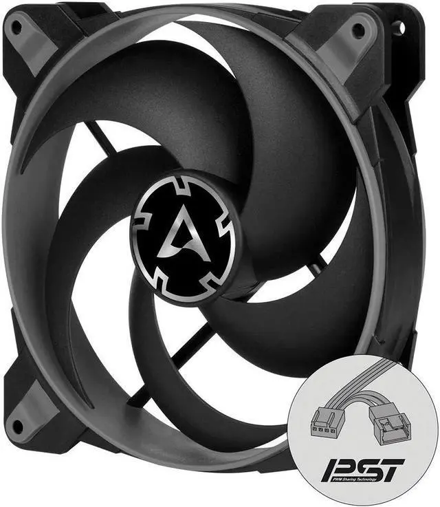 Main image of ARCTIC BioniX P120-120 mm Case Fan with PWM Sharing Technology (PST), Pressure-optimised PC Fans, Quiet Motor, Computer, Fan Speed: 200-2100 RPM - Grey