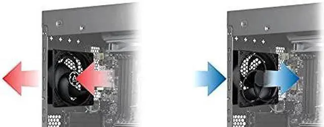 Alt view image 6 of 6 - ARCTIC P12 PWM - 120 mm Case Fan with PWM, Pressure-optimised, Quiet Motor, Computer, Fan Speed: 200-1800 RPM - Black, Transparent