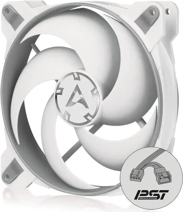 Main image of ARCTIC BioniX P140-140 mm Gaming Case Fan with PWM Sharing Technology (PST), Pressure-optimised PC Fans, Computer, Fan Speed: 200-1950 RPM - Grey, White