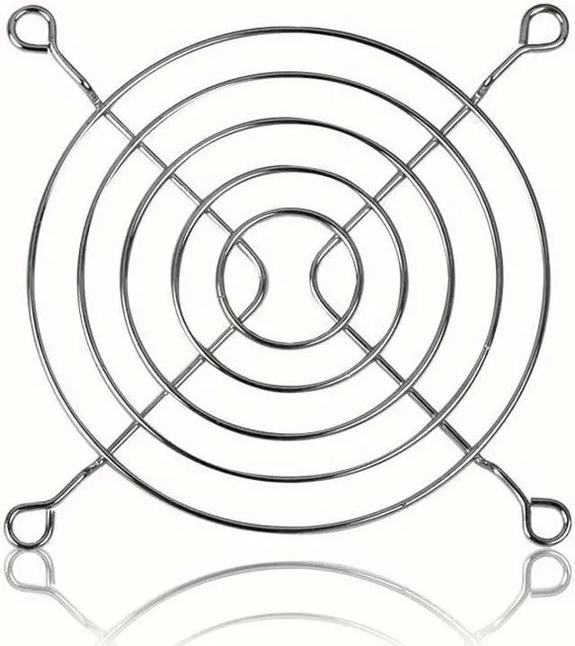 Main image of ARCTIC Fan Grill 92 mm - CPU Case Fan Grill, Made Out of Nickel Plated Steel, Air Flow Transparent, Prevents Cable Damage