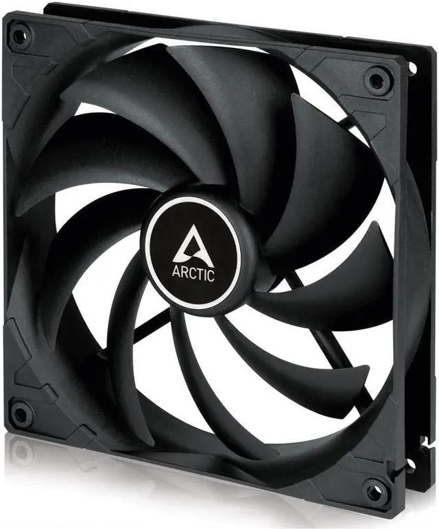 Main image of ARCTIC F14-140 mm Case Fan, Quiet Motor, Computer, Low Noise, Fan Speed: 1350 RPM - Black