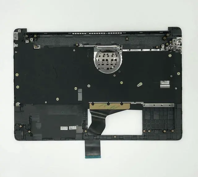 Alt view image 2 of 6 - Replacement Upper Case Palmrest for H-P 15T-DY 15Z-EF 15S-EQ 15-EF Series Laptop Keyboard Assembly L89859-001 Jet Black