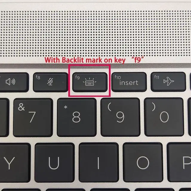 Alt view image 6 of 6 - Replacement Upper Case Palmrest for H-P Probook 450 455 G9 Series Laptop Backlit Keyboard Assembly Top Cover N01933-001 Silver
