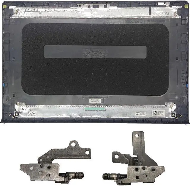 Alt view image 2 of 6 - Replacement LCD Back Cover Rear Top Lid with Hinges for D-ELL Inspiron 15 3510 3511 3515 3520 3525 Series Laptop 00WPN8 0WPN8 AP3LE000901 Black