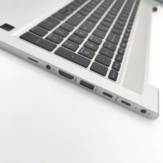 Alt view image 4 of 6 - Replacement Upper Case Palmrest for H-P Probook 450 G10 Series Laptop with Non-Backlit Keyboard Assembly N43875-001 Silver