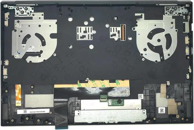 Alt view image 2 of 7 - Replacement Upper Case Palmrest for H-P Omen 15-EK 15-EN 15-EN0013DX Series Laptop Top Cover Backlit Keyboard Assembly M00666-001 M00667-001 TPN-Q236 Q238 Black