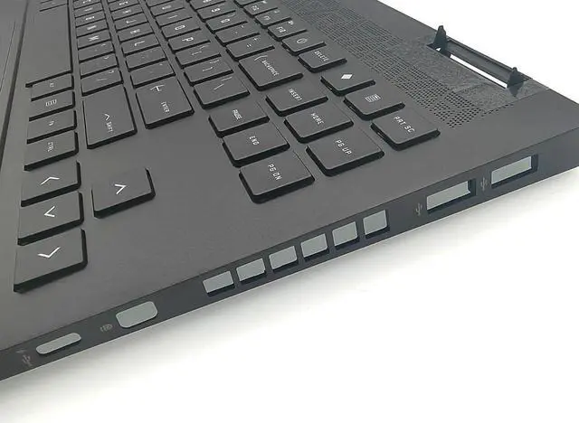 Alt view image 5 of 7 - Replacement Upper Case Palmrest for H-P Omen 15-EK 15-EN 15-EN0013DX Series Laptop Top Cover Backlit Keyboard Assembly M00666-001 M00667-001 TPN-Q236 Q238 Black