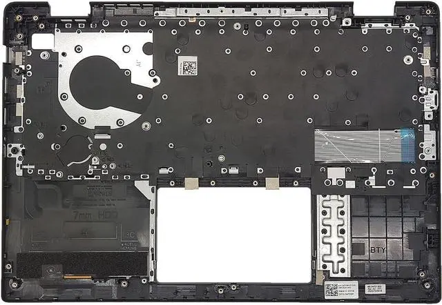 Alt view image 2 of 7 - Replacement for H-P 250 255 256 G6 15-BS 15-BW Notebook Upper Case Palmrest ToucH-Pad Keyboard Assembly 929906-001 AP204000E20 Grey