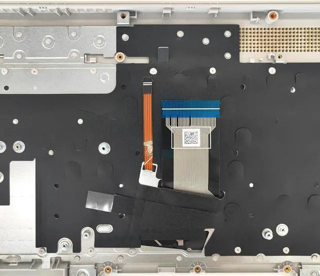 Alt view image 6 of 6 - New Upper Case Palmrest Replacement for H-P 17-CN 17-CP 17T-CN 17Z-CP Series Laptop Backlit Keyboard Assembly US Layout M50456-001 Natural Silver