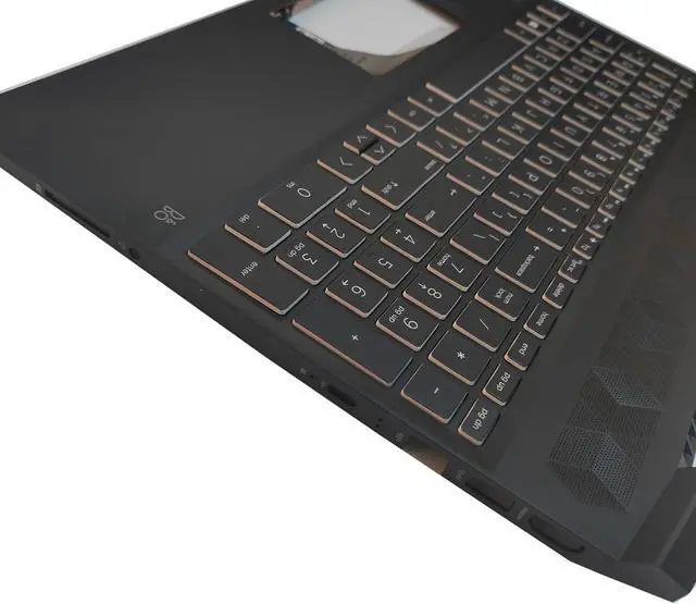 Alt view image 3 of 6 - Replacement Upper Case Palmrest for H-P Pavilion Gaming 15-EC 15Z-EC 15.6'' Series Laptop Backlit Keyboard Assembly Top Cover US Layout L72598-001