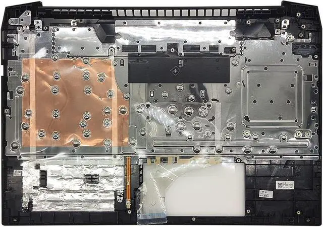 Alt view image 2 of 6 - Replacement Upper Case Palmrest for H-P Pavilion Gaming 15-EC 15Z-EC 15.6'' Series Laptop Backlit Keyboard Assembly Top Cover US Layout L72598-001