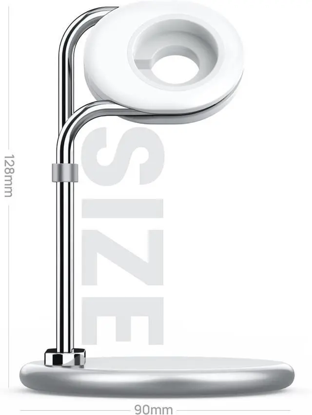 Alt view image 7 of 7 - for Apple Watch Stand, Watch Charging Dock Station for Desk, Watch Charger Nightstand Holder Compatible with Apple Watch Series Ultra2/Ultra/9/8/SE2/7/6/SE/5/4/3/2/1