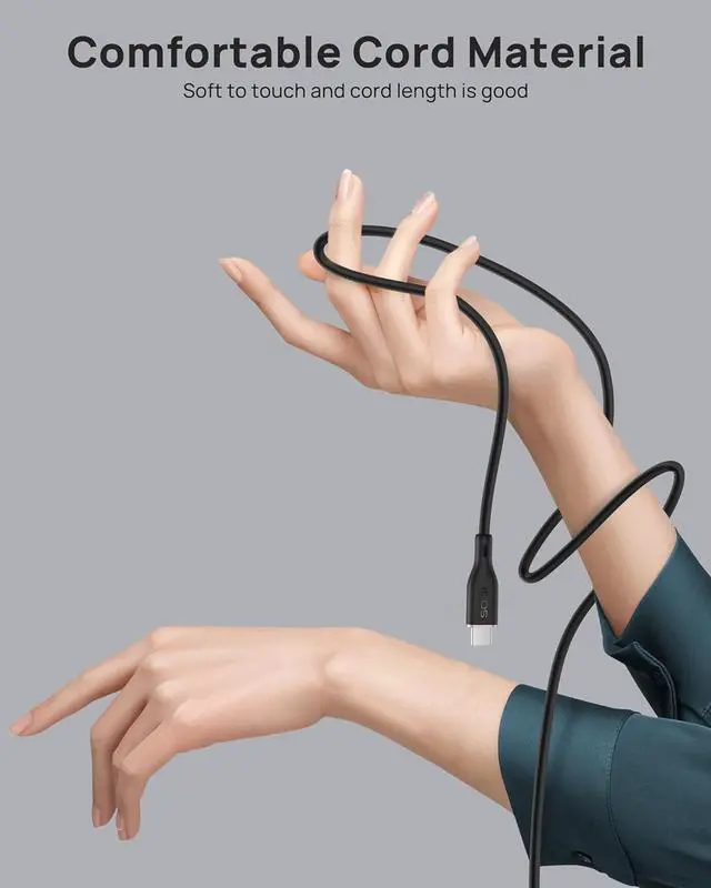 Alt view image 3 of 7 - Magnetic Phone Stand, Continuity Camera Mount for MacBook with 100W USB C to USB C Cable 6ft