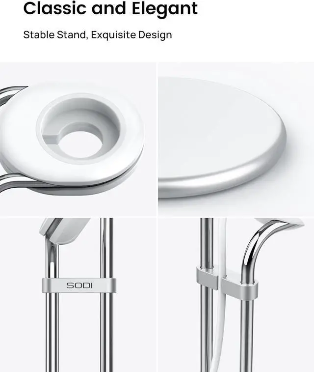 Alt view image 6 of 7 - for Apple Watch Stand, Watch Charging Dock Station for Desk, Watch Charger Nightstand Holder Compatible with Apple Watch Series Ultra2/Ultra/9/8/SE2/7/6/SE/5/4/3/2/1