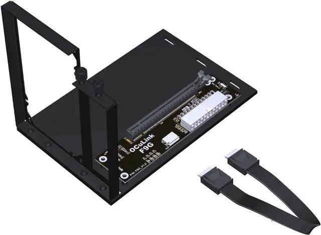 Alt view image 6 of 7 - ADT-Link PCIe 4.0 Oculink(SFF-8611/SFF-8612) to PCI Express x16 eGPU Adapter for GPD Win Max2 External Graphics Card & SSD (F9G-BK7+F9934-50cm)