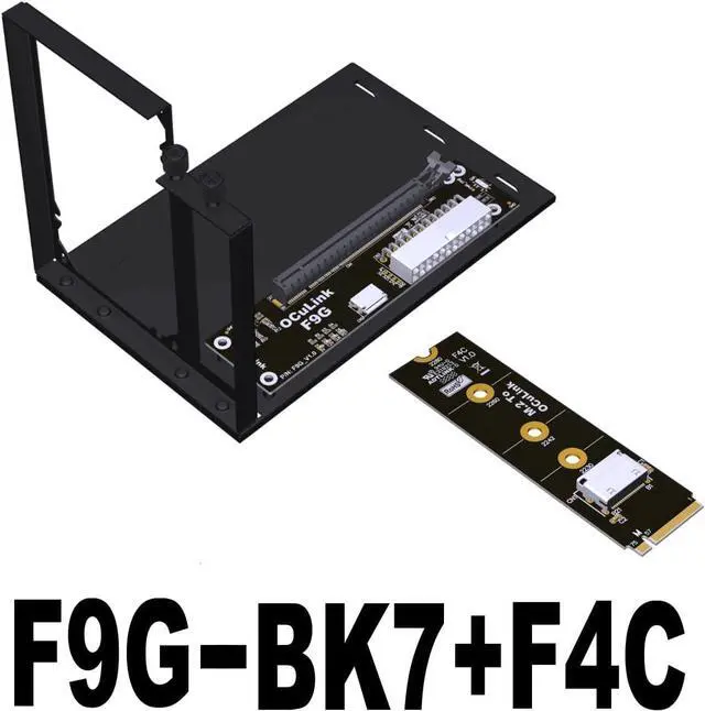 Alt view image 2 of 7 - Oculink SFF-8612 to PCI Express 4.0 x16 eGPU Adapter for GPD Win Max2 External Graphics Card & SSD (F9G)