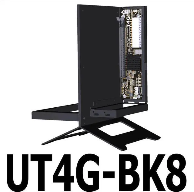Alt view image 2 of 7 - ADT-Link USB4 to PCIe x16 eGPU Adapter with Bracket Compatible with TB3/TB4 for NUC/ITX/STX/Notebook PC Graphics Card External Gen3x2 (UT4G-BK8)