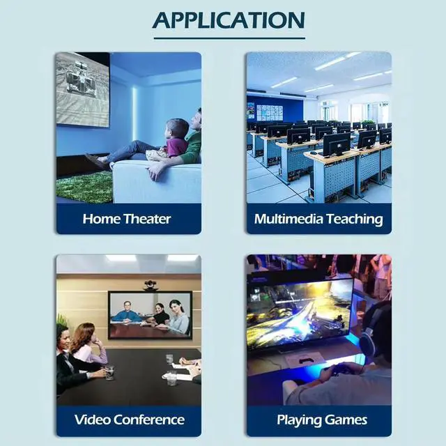 Alt view image 7 of 7 - HDMI Matrix 2x2, HDMI Matrix Switch 2 in 2 Out Switcher Splitter Box with IR Remote Control, Support Ultra 4K@60Hz YUV 4:2:0, 4K@30Hz, 3D, 1080PHDMI 1.4, HDCP 1.4