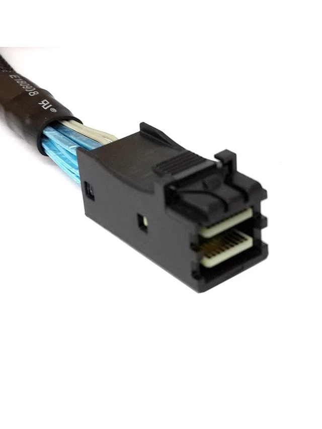 Alt view image 5 of 7 - 50CM HD Mini-SAS(SFF-8643) to U.2 (SFF-8639) NVMe SSD Cable (Pack of 2)