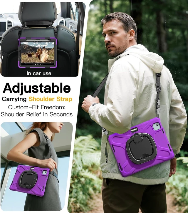 Alt view image 5 of 7 - for iPad Air 11 Inch Case, Air 5th/4th Gen & Pro 11" 4th/3rd/2nd/1st