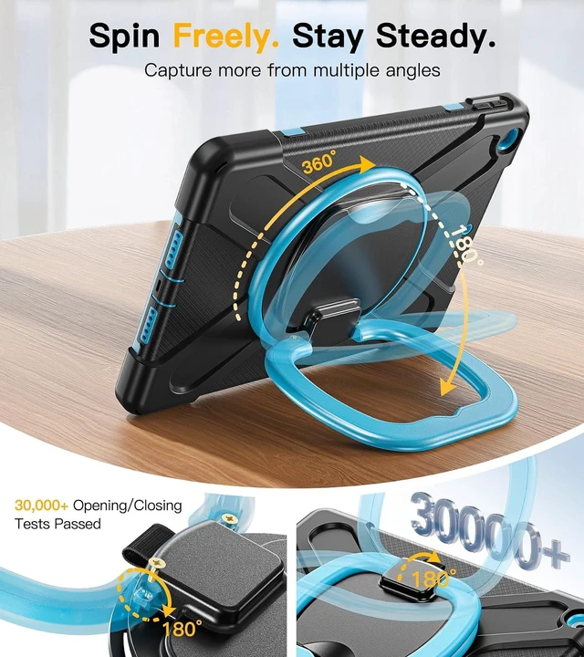 Alt view image 7 of 7 - for iPad 9th/8th/7th Generation Case Kids - 2021/2020/2019 10.2 Inch