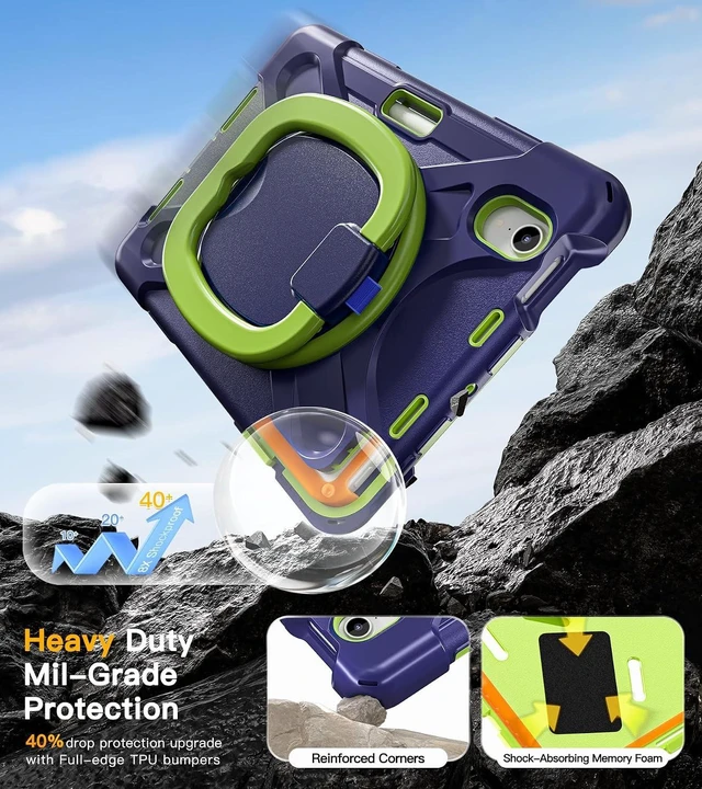 Alt view image 3 of 7 - Case for iPad mini 7 (A17 Pro) - iPad mini 7th/6th Generation Case